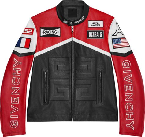 givenchy jacket red and black|Givenchy denim jacket.